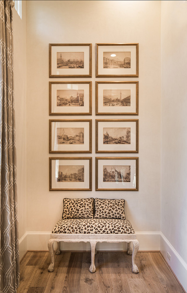 Frames. How to hang picture frames like a designer. #Frames 