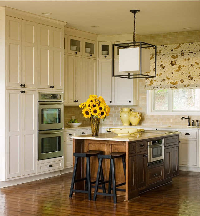 Traditional Home with Yellow Kitchen - Home Bunch - An Interior