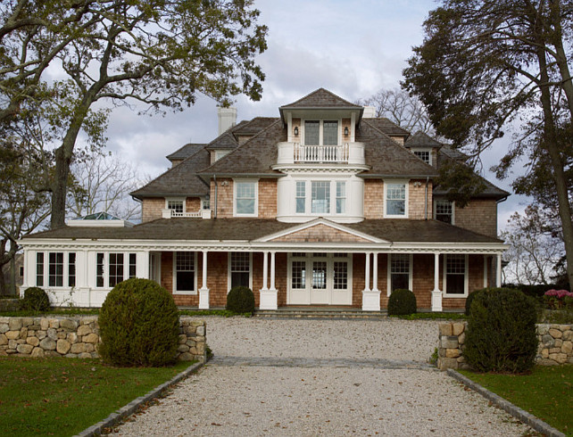 Traditional Shingle Home. Traditional Shingle Home Design. Traditional Shingle Home Ideas. Traditional Shingle Home Exterior. #Traditional #ShingleHome Brooks and Falotico Associates, Inc.