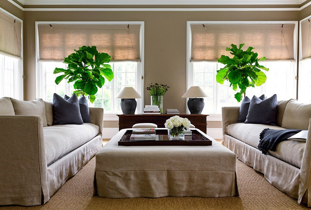 Living Room. I love the color and textures found in this comfortable living Room. Great design! #LivingRoom #Interiors #HomeDecor