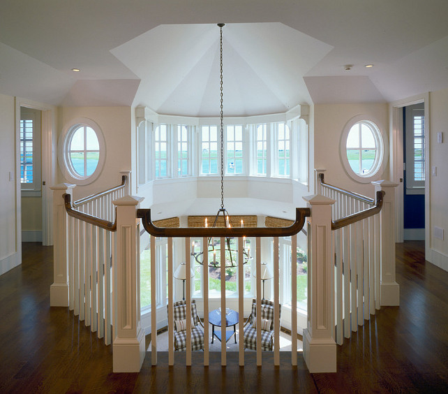 Upstairs Hall. Upstairs Hall Design Ideas. #UpstairsHall Polhemus Savery DaSilva.