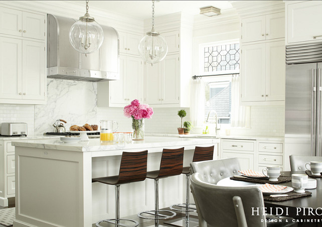 Transitional White Kitchen Home Bunch Interior Design Ideas