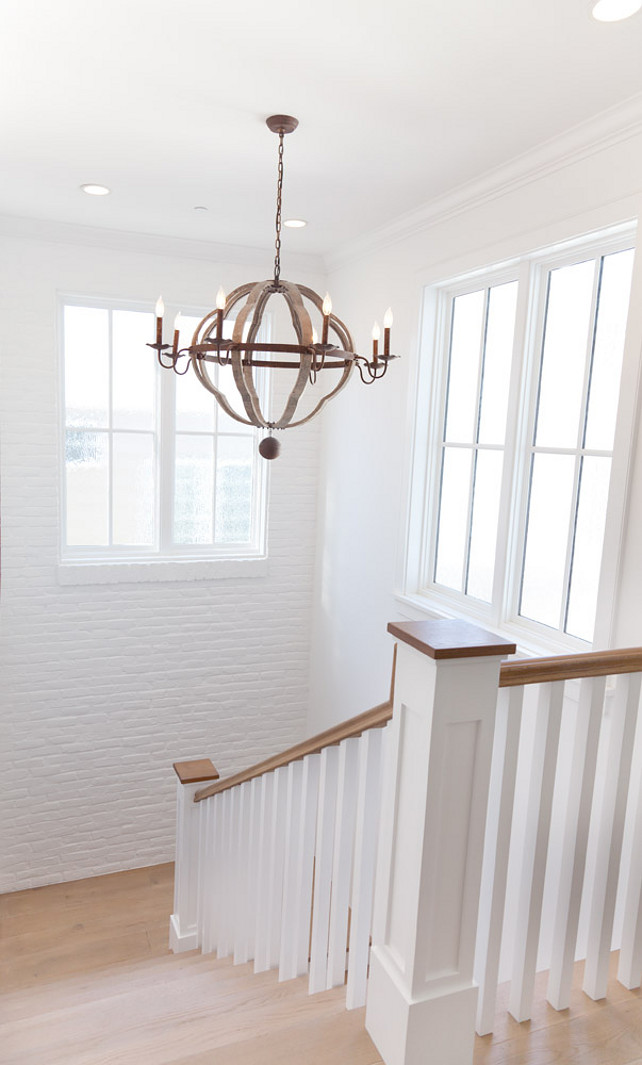 White Walls and White Washed Floors. #WhiteFloors #WhiteWashFloors #WhiteWalls Graystone Custom Builders.