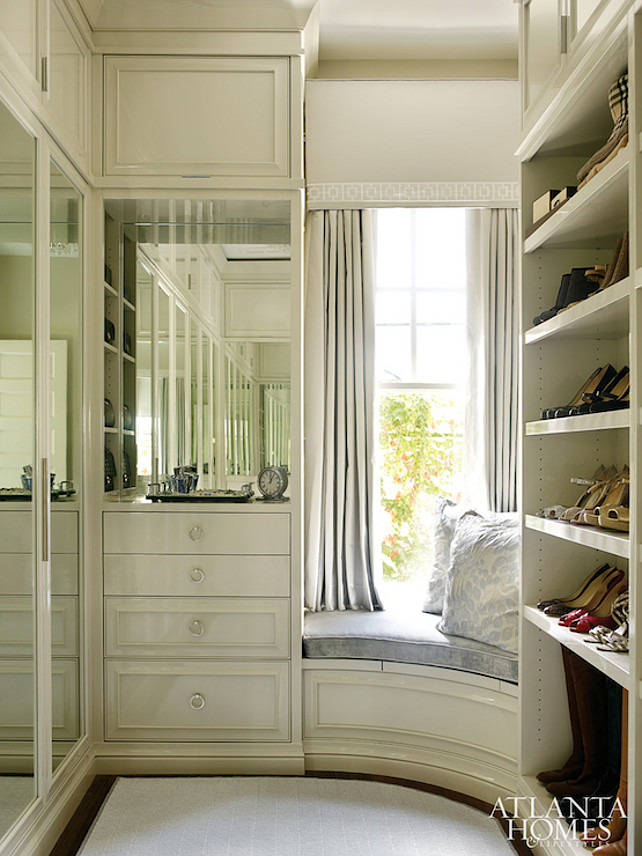 Closet. Amazing Walk-in Closet #Closet