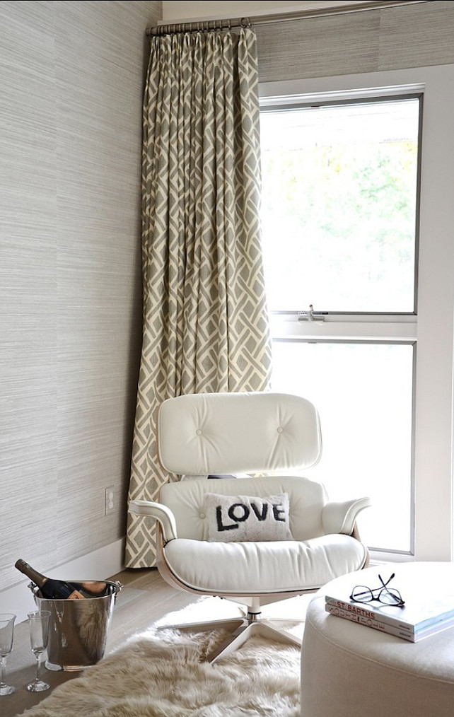 Sitting Areas. Love this comfy sitting area in this bedroom. #SittingArea