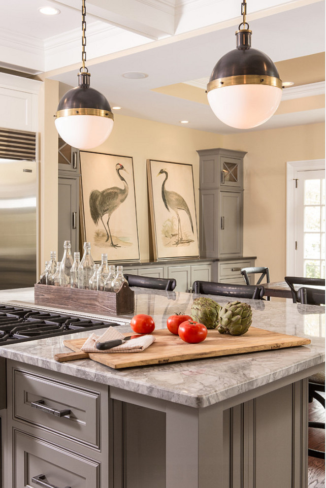 Kitchen Pendant Lighting Ideas. Kitchen Pendant Lighting are the "Large Hicks Pendant" from Circa Lighting. #Kitchen #Pendant #Lighting Ideas