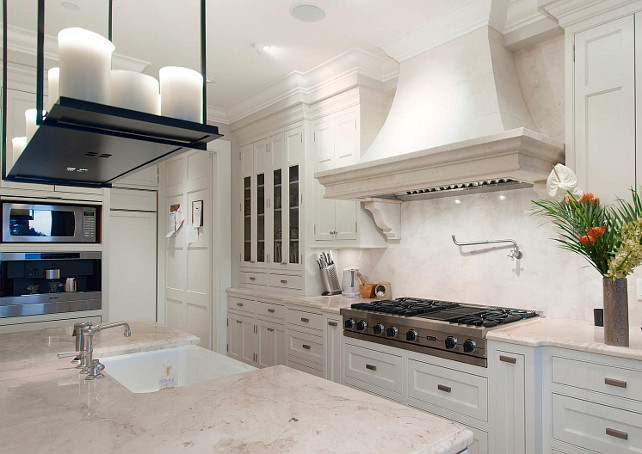 Marble Countertop. Beautiful white marble countertop. #MarbleCountertop